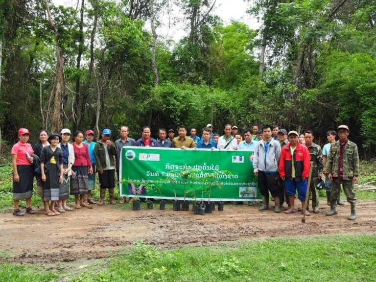 ພິທີມອບ-ຮັບໂຄງການ ສົ່ງເສີມການອະນຸລັກປ່າໄມ້ ແລະບຶງທໍາມະຊາດແບບມີສ່ວນຮ່ວມຂອງປະຊາຊົນບ້ານກ້າງປາ ເມືອງໄຊບູລີ