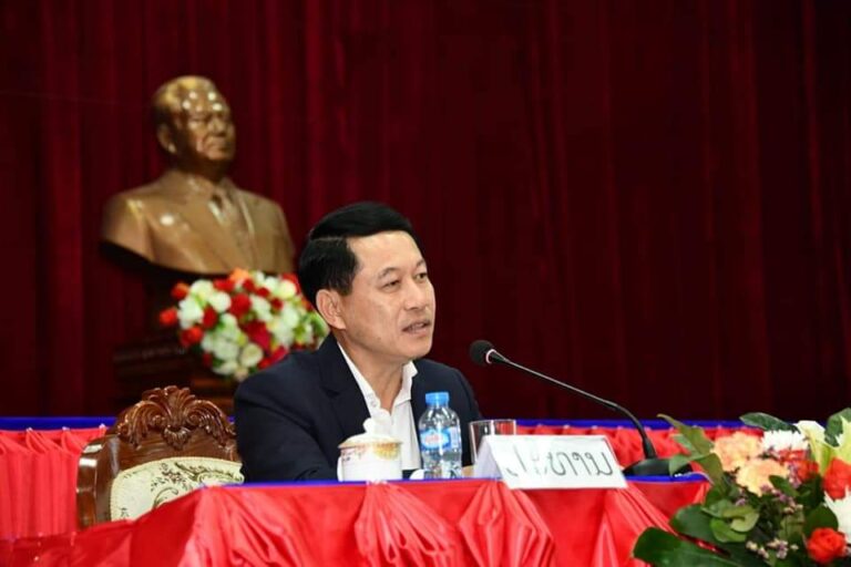 ລັດຖະມົນຕີກະຊວງການຕ່າງປະເທດ ເຄື່ອນໄຫວເຮັດວຽກຢູ່ແຂວງຊຽງຂວາງ
