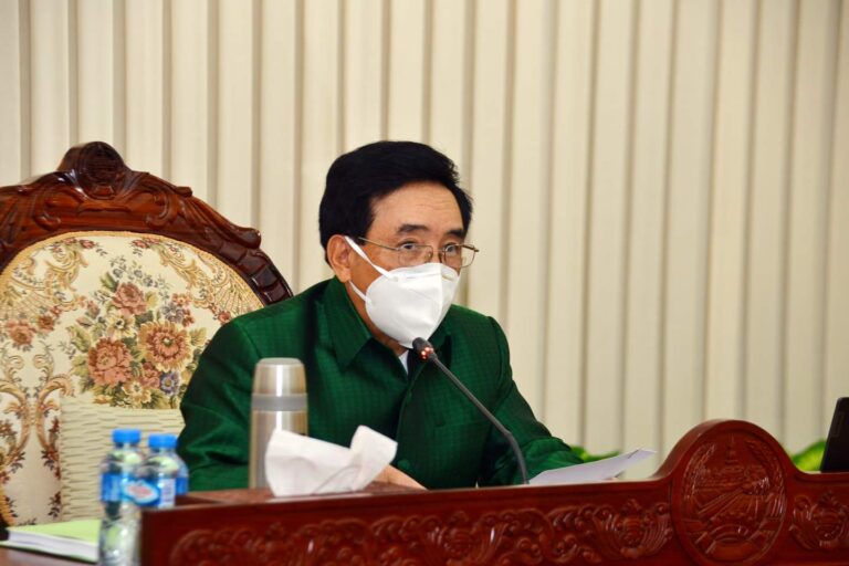 ຄະນະລັດຖະບານ ໄຂກອງປະຊຸມສະໄໝສາມັນປະຈໍາເດືອນເມສາ 2021