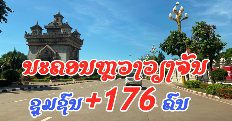 ປະຫວັດຜູ້ຕິດເຊື້ອໃໝ່ຊຸມຊົນ ນະຄອນຫຼວງວຽງຈັນ +176 ຄົນ