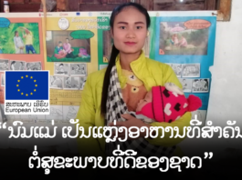ນົມແມ່ ເປັນແຫຼ່ງອາຫານທີ່ສໍາຄັນຕໍ່ສຸຂະພາບທີ່ດີຂອງຊາດ