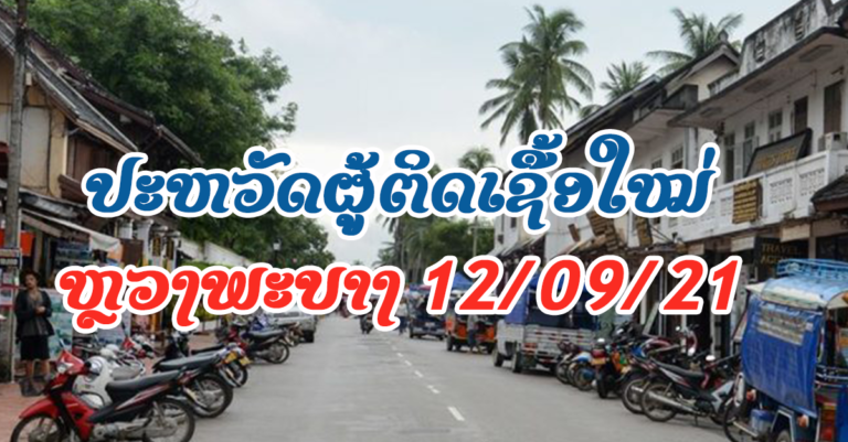ສັກວັກຊີນແລ້ວກໍຍັງຕ້ອງປ້ອງກັນ! ລາຍລະອຽດຜູ້ຕິດເຊື້ອແຂວງຫຼວງພະບາງ