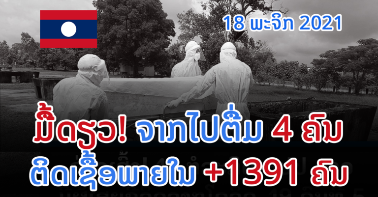 ລາຍລະອຽດຜູ້ເສຍຊີວິດໃໝ່ ແລະ ຜູ້ຕິດເຊື້ອໃໝ່
