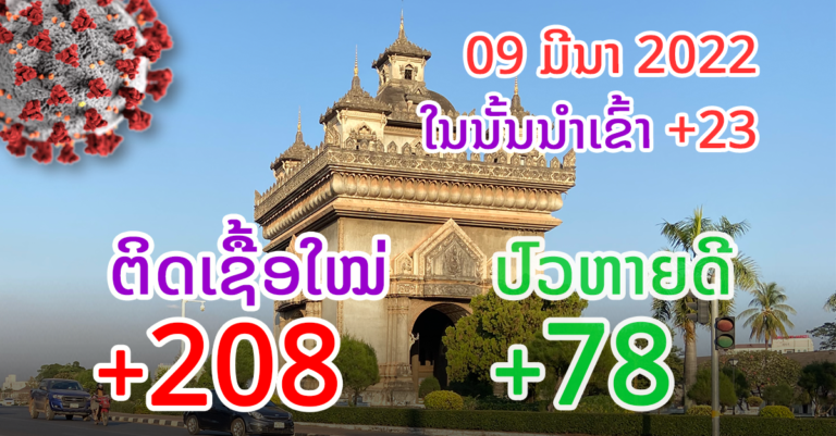 ລາຍງານມື້ນີ້! ມີຜູ້ເສຍຊີວິດໃໝ່ +1