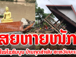ຜົນກະທົບຈາກໄພທຳມະຊາດ!